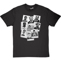 Civil Rights Heroes Mugshots T-Shirt -Tshirt Store civil rights mugshots tshirt charcoaltshirt