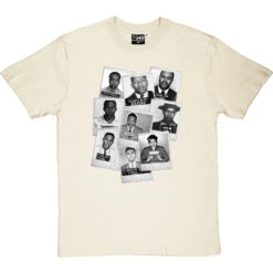 Civil Rights Heroes Mugshots T-Shirt -Tshirt Store civil rights mugshots tshirt naturaltshirt