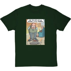 Cat Offering T-Shirt -Tshirt Store clive goddard cat offering tshirt bottlegreentshirt