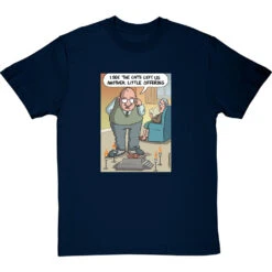 Cat Offering T-Shirt -Tshirt Store clive goddard cat offering tshirt navybluetshirt