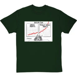 Gross Profits T-Shirt -Tshirt Store clive goddard gross profits tshirt bottlegreentshirt