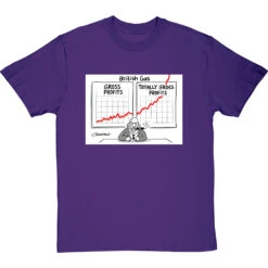 Gross Profits T-Shirt -Tshirt Store clive goddard gross profits tshirt purpletshirt