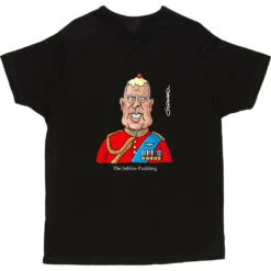 Jubilee Pudding T-Shirt -Tshirt Store clive goddard jubilee pudding tshirt 178 black mens v neck tshirt