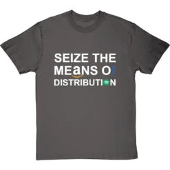 Seize The Means Of Distribution T-Shirt -Tshirt Store clive goddard means of distribution tshirt 178 charcoaltshirt
