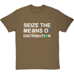 Seize The Means Of Distribution T-Shirt -Tshirt Store clive goddard means of distribution tshirt 178 olivetshirt