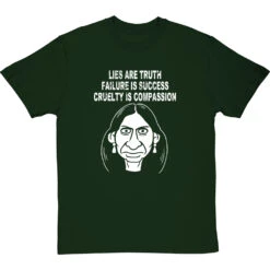 Suella Braverman "Cruelty Is Compassion" T-Shirt -Tshirt Store clive goddard suella braverman tshirt bottlegreentshirt