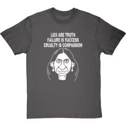 Suella Braverman "Cruelty Is Compassion" T-Shirt -Tshirt Store clive goddard suella braverman tshirt charcoaltshirt
