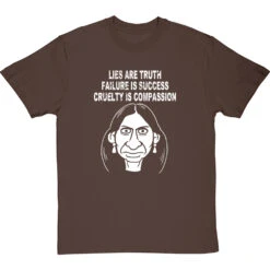 Suella Braverman "Cruelty Is Compassion" T-Shirt -Tshirt Store clive goddard suella braverman tshirt hazelnuttshirt