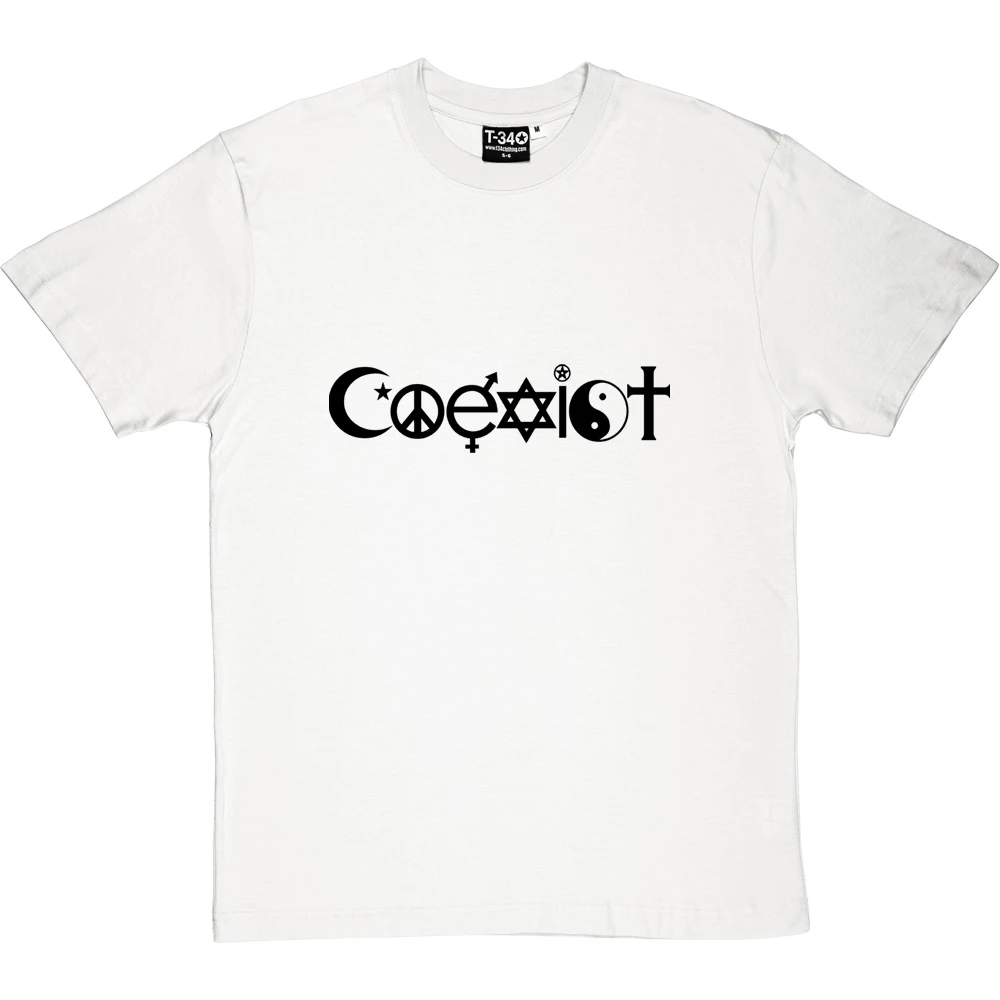 Coexist T-Shirt 12 Coexist T-Shirt - Image 12