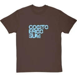 Cogito Ergo Sum T-Shirt -Tshirt Store cogitoergosum hazelnuttshirt