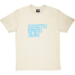 Cogito Ergo Sum T-Shirt -Tshirt Store cogitoergosum naturaltshirt