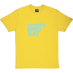 Cogito Ergo Sum T-Shirt -Tshirt Store cogitoergosum yellowtshirt