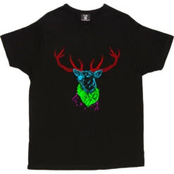 Psychedelic Deer Variant One T-Shirt 8 Psychedelic Deer Variant One T-Shirt -Tshirt Store colour deer one tshirt black mens v neck tshirt