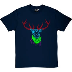 Psychedelic Deer Variant One T-Shirt 7 Psychedelic Deer Variant One T-Shirt -Tshirt Store colour deer one tshirt navybluetshirt