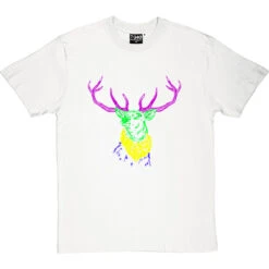 Psychedelic Deer Variant Two T-Shirt 11 Psychedelic Deer Variant Two T-Shirt -Tshirt Store colour deer two tshirt whitetshirt