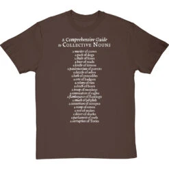A Comprehensive Guide To Collective Nouns T-Shirt 32 A Comprehensive Guide To Collective Nouns T-Shirt -Tshirt Store comprehensive guide to collective nouns tshirt 2 hazelnuttshirt