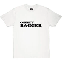 Corbett Bagger T-Shirt -Tshirt Store corbett bagger tshirt 1 whitetshirt