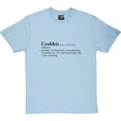 Crabbit Definition T-Shirt -Tshirt Store crabbit definition tshirt 1 skybluetshirt