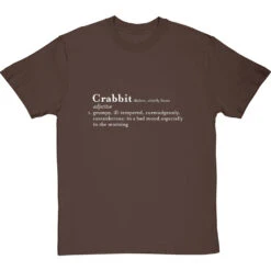 Crabbit Definition T-Shirt -Tshirt Store crabbit definition tshirt 2 hazelnuttshirt