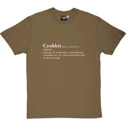 Crabbit Definition T-Shirt -Tshirt Store crabbit definition tshirt 2 olivetshirt
