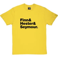 Crowded House Line-Up T-Shirt -Tshirt Store crowded house line up tshirt 1 yellowtshirt