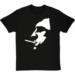 Johan Cruyff Profile T-Shirt -Tshirt Store cruyff profile tshirt blacktshirt