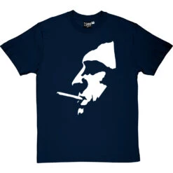 Johan Cruyff Profile T-Shirt -Tshirt Store cruyff profile tshirt navybluetshirt