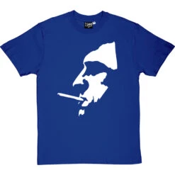 Johan Cruyff Profile T-Shirt -Tshirt Store cruyff profile tshirt royalbluetshirt