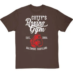 Cutty's Boxing Gym T-Shirt -Tshirt Store cuttys boxing gym tshirt 2 hazelnuttshirt