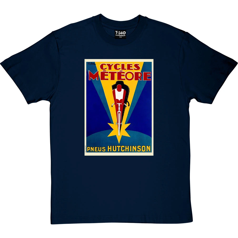 Cycles Météore T-Shirt 8 Cycles Météore T-Shirt - Image 8