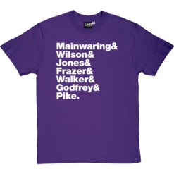Dad's Army Line-Up T-Shirt -Tshirt Store dads army line up tshirt 2 purpletshirt