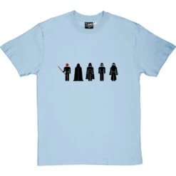 Dark Side Figures T-Shirt -Tshirt Store dark side figures tshirt 1 skybluetshirt