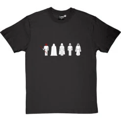 Dark Side Figures T-Shirt -Tshirt Store dark side figures tshirt 2 charcoaltshirt