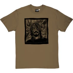 Dave Grohl Woodcut T-Shirt -Tshirt Store dave grohl woodcut tshirt 1 olivetshirt