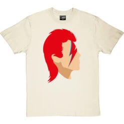 David Bowie Portrait T-Shirt -Tshirt Store david bowie profile tshirt naturaltshirt