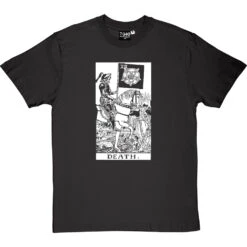 Death Tarot T-Shirt -Tshirt Store death tarot tshirt 2 charcoaltshirt
