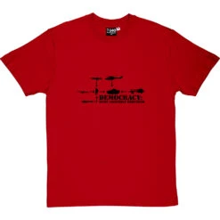 Democracy: Some Assembly Required T-Shirt -Tshirt Store democracy 1 redtshirt