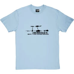 Democracy: Some Assembly Required T-Shirt -Tshirt Store democracy 1 skybluetshirt