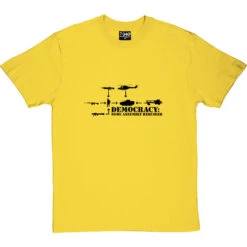 Democracy: Some Assembly Required T-Shirt -Tshirt Store democracy 1 yellowtshirt