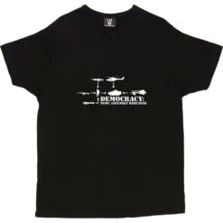 Democracy: Some Assembly Required T-Shirt -Tshirt Store democracy 2 black mens v neck tshirt