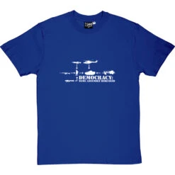 Democracy: Some Assembly Required T-Shirt -Tshirt Store democracy 2 royalbluetshirt