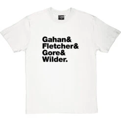 Depeche Mode Line-Up T-Shirt -Tshirt Store depeche mode tshirt 1 whitetshirt