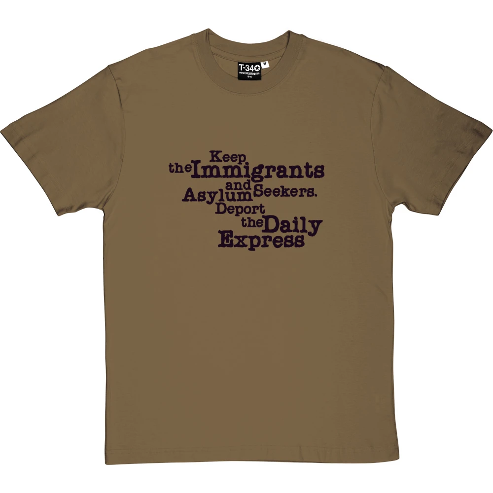 Deport The Daily Express T-Shirt 8 Deport The Daily Express T-Shirt - Image 8