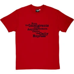 Deport The Daily Express T-Shirt 28 Deport The Daily Express T-Shirt -Tshirt Store deport the daily express tshirt 1 redtshirt