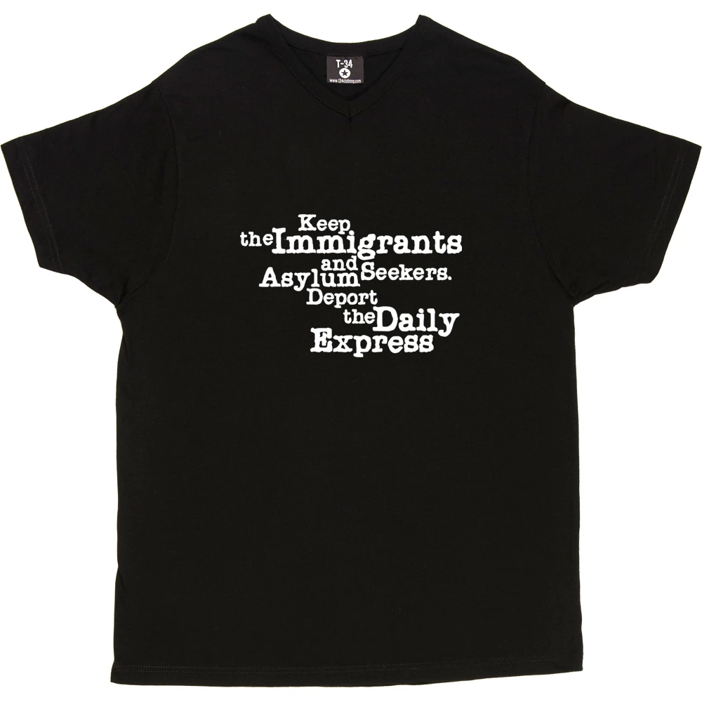 Deport The Daily Express T-Shirt 2 Deport The Daily Express T-Shirt - Image 2