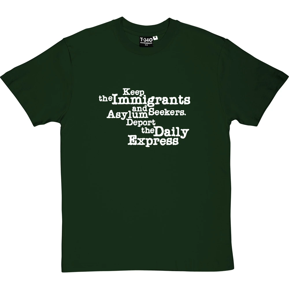 Deport The Daily Express T-Shirt 18 Deport The Daily Express T-Shirt - Image 18