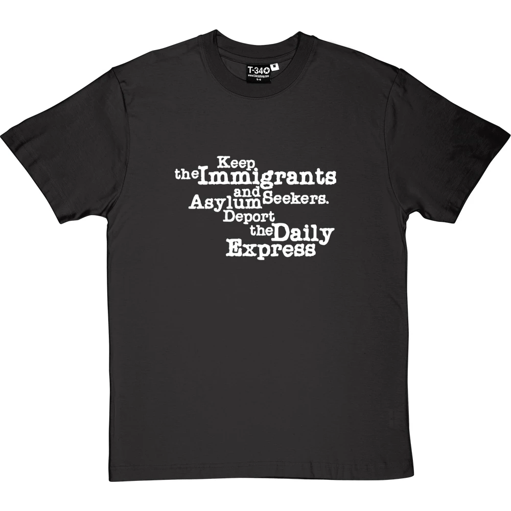Deport The Daily Express T-Shirt 13 Deport The Daily Express T-Shirt - Image 13