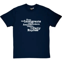Deport The Daily Express T-Shirt 36 Deport The Daily Express T-Shirt -Tshirt Store deport the daily express tshirt 2 navybluetshirt
