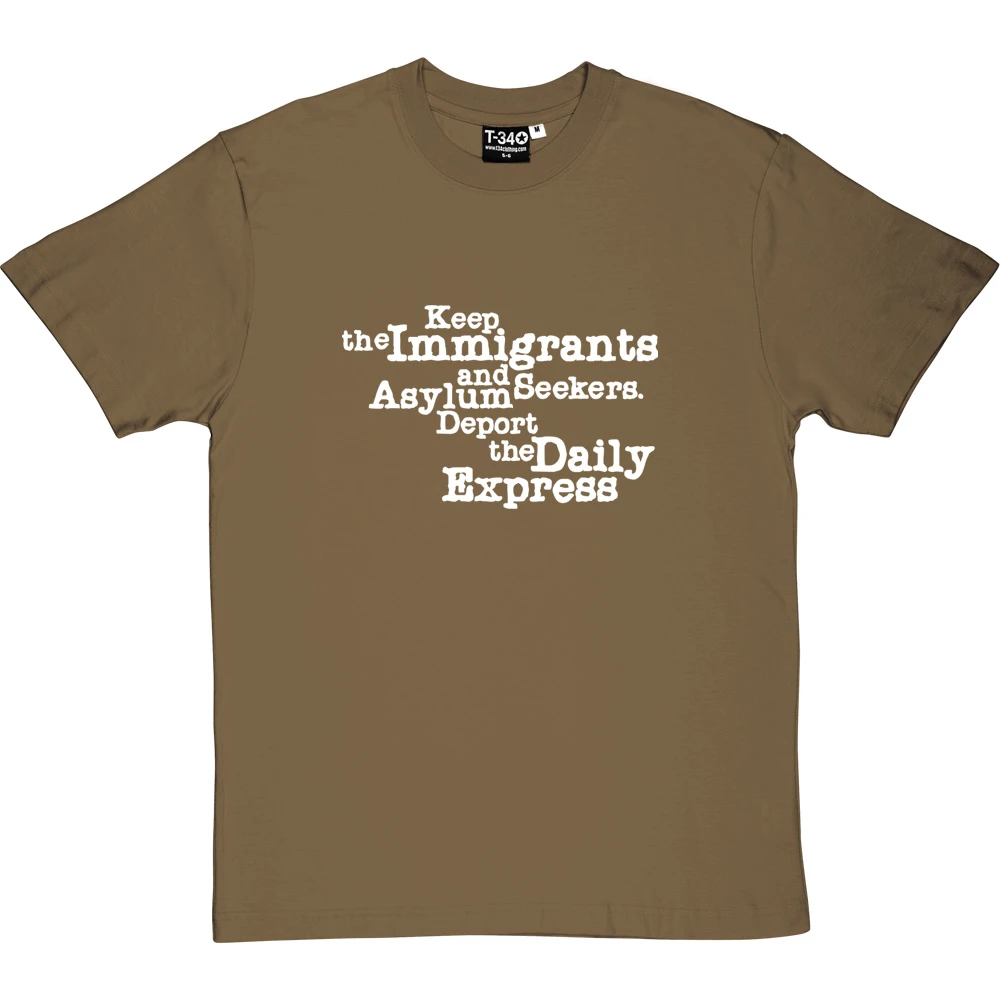 Deport The Daily Express T-Shirt 15 Deport The Daily Express T-Shirt - Image 15