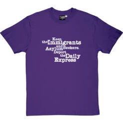 Deport The Daily Express T-Shirt 24 Deport The Daily Express T-Shirt -Tshirt Store deport the daily express tshirt 2 purpletshirt